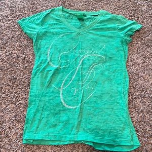 Cowgirl tuff burnout tee